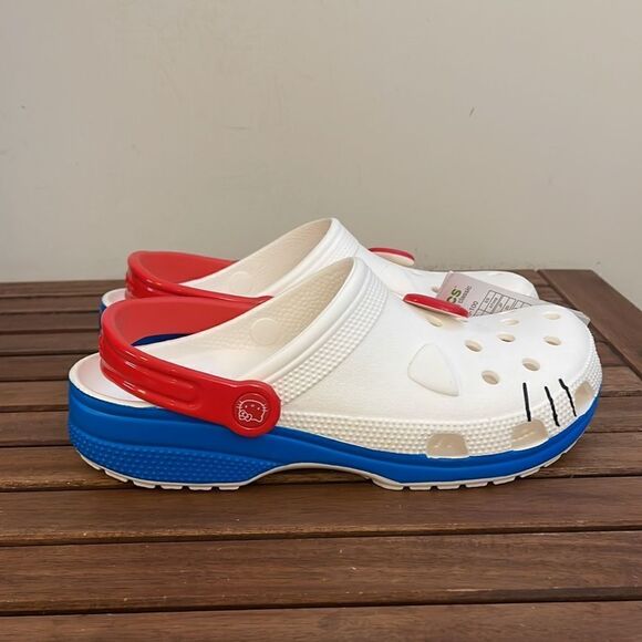NWT Crocs Hello Kitty Clog Women Size 9 Men Size 7 - Picture 5 of 9